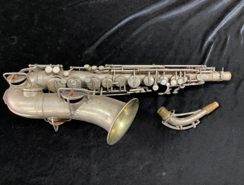 Original Silver Plated Martin TYPEWRITER Alto Saxophone - Serial # 98082
